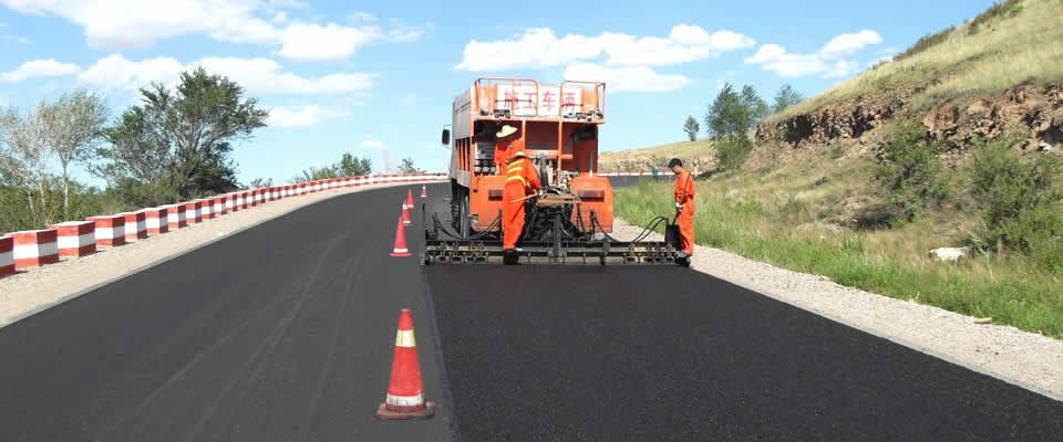 Укладчик сларри-сил/микросюрфейсинг для поверхностной обработки дорожного покрытия